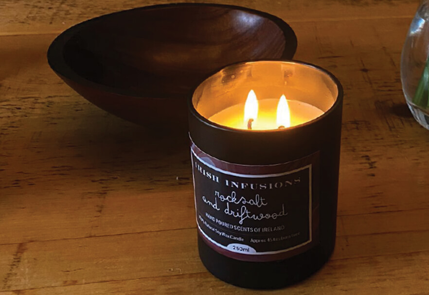 Committed to Ireland candle