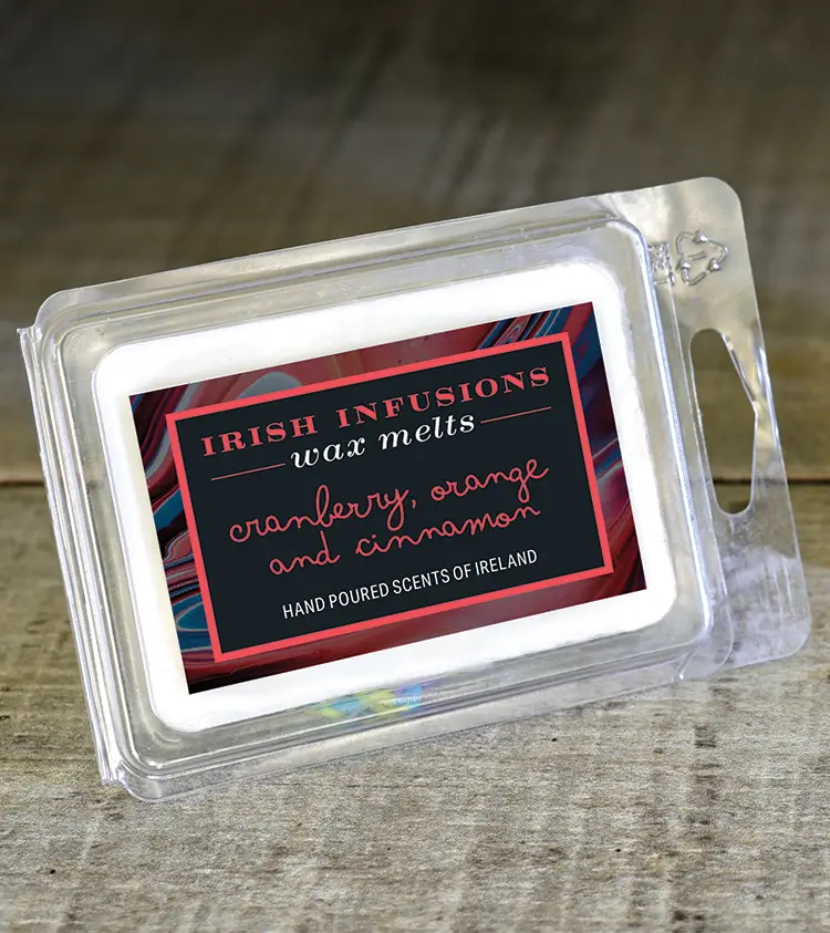 Cranberry, orange and cinnamon wax melts