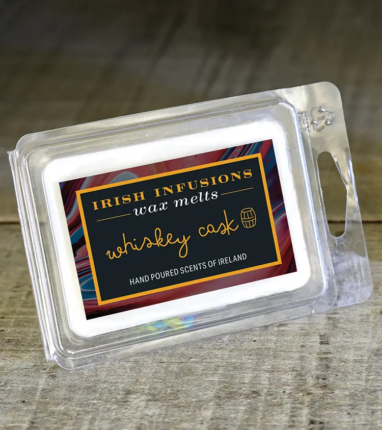 Whiskey cask wax melts