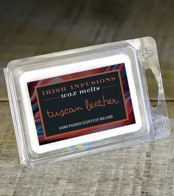 Tuscan leather wax melts