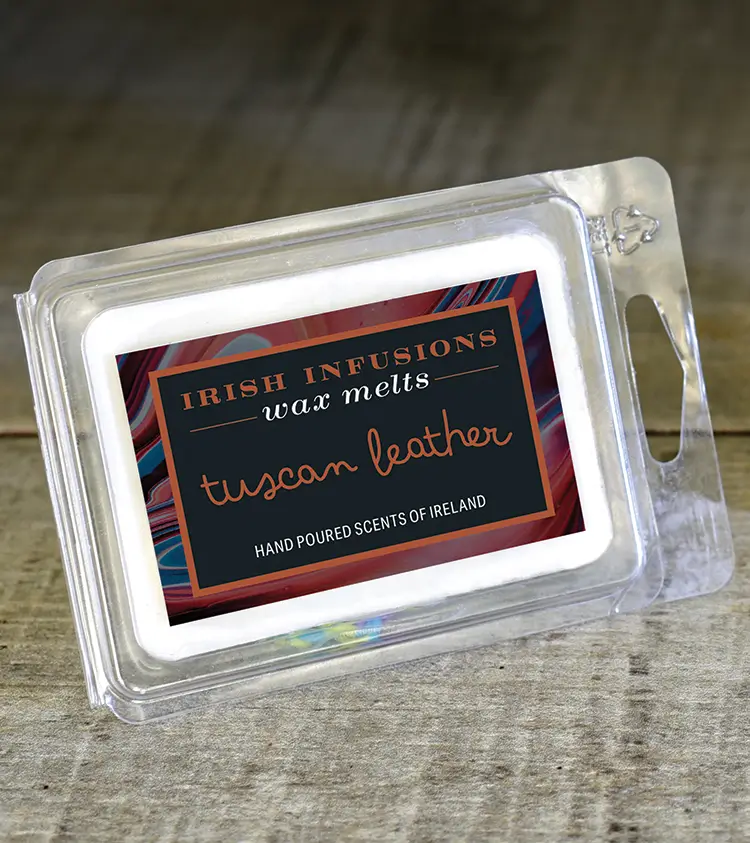 Tuscan leather wax melts